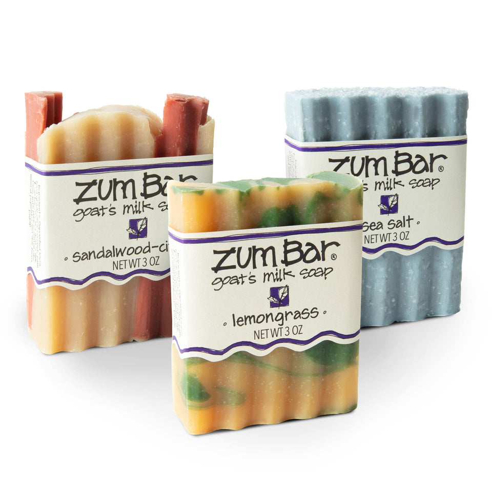 Zum front packaging 3-pack showing citrus labels and travel-ready benefit