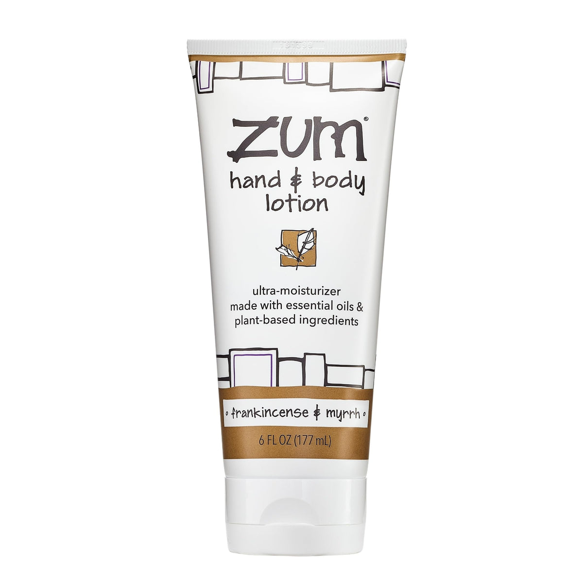 Zum Indigo Wild front label showing product and scent benefits