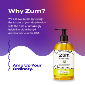Zum Indigo Wild ingredients display with olive coconut castor oils for nourishment