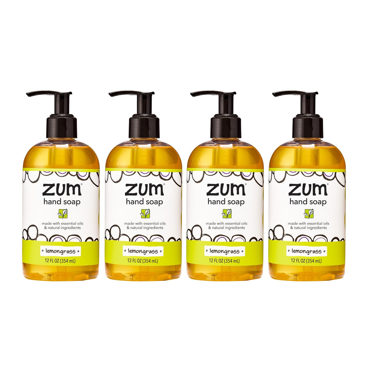 Zum Indigo Wild front packaging showing label and lemongrass scent benefits
