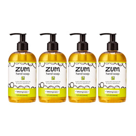 Zum Indigo Wild front packaging showing label and lemongrass scent benefits
