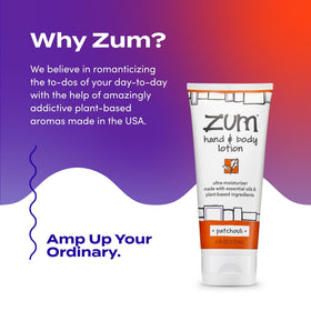 Zum patchouli size comparison with 6 fl oz bottle for convenient travel benefit