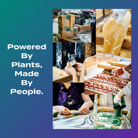 Zum bottle held in hand to show 16 fl oz scale and travel-friendly size benefit