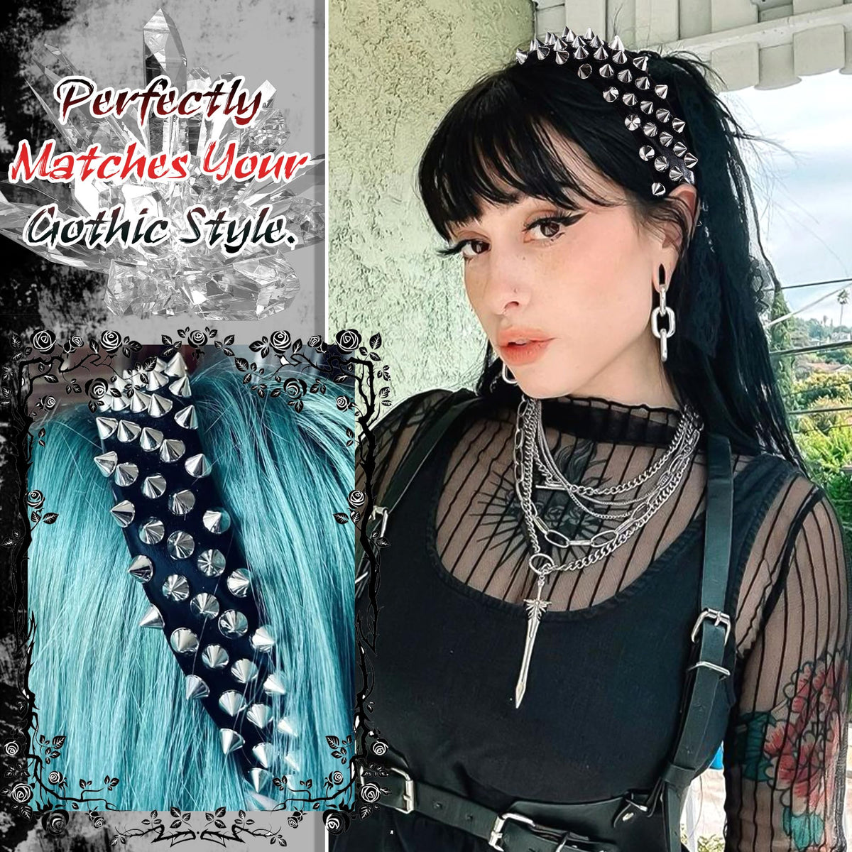 ZUYASEZ side profile on model shows fit and stylish wearing benefit