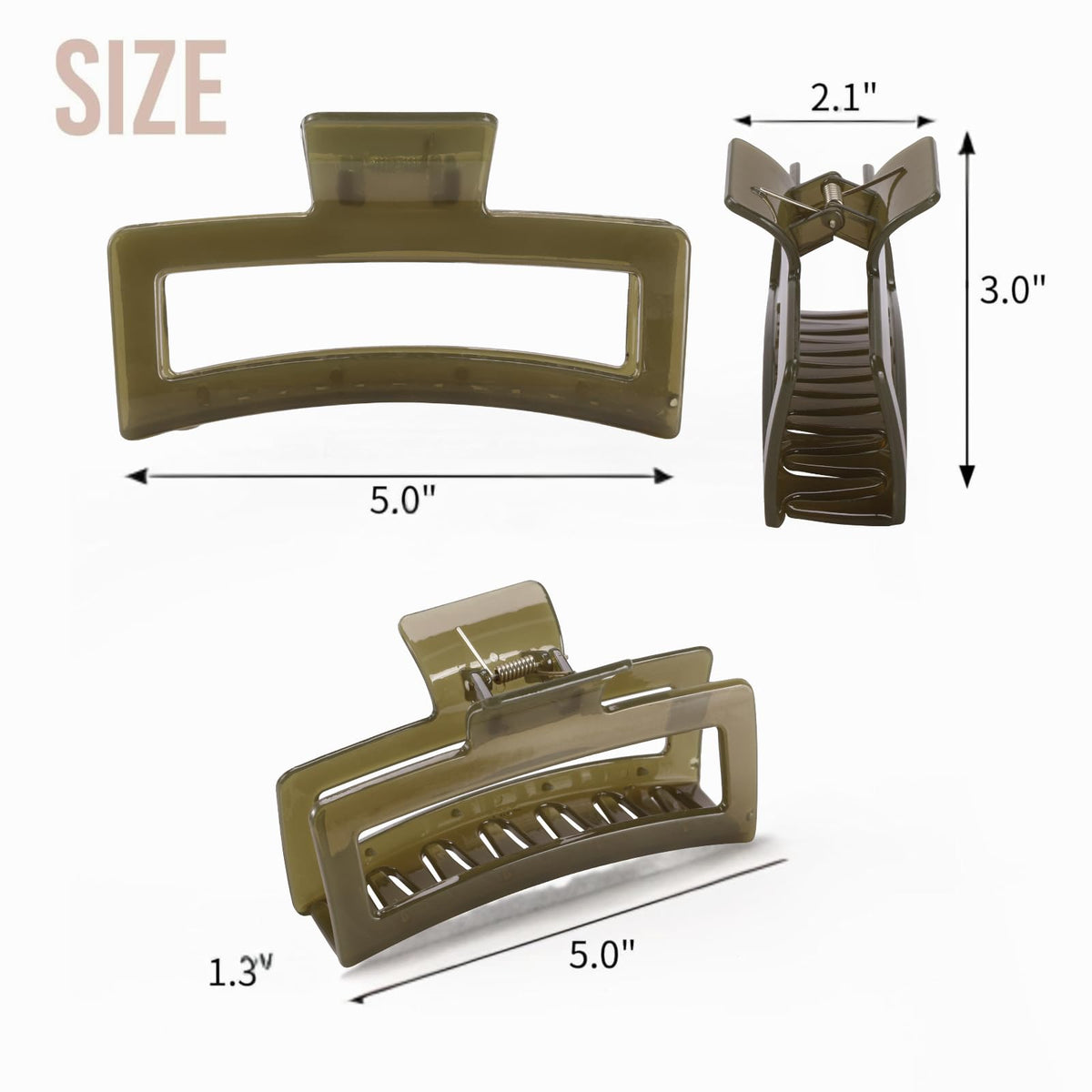 ZYTJ side profile showing sturdy spring and wide opening for easy gathering