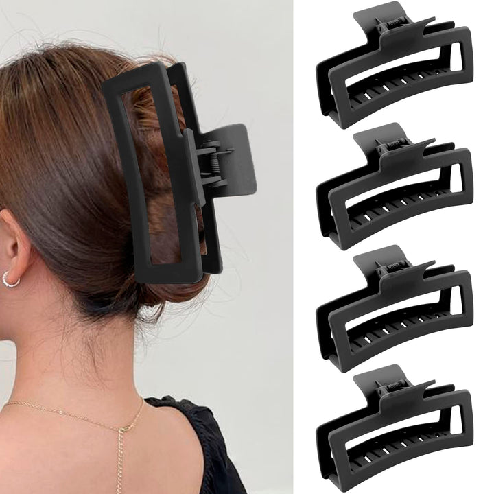 ZYTJ front packaging showing four black jumbo clips and gift box, durable presentation
