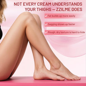 ZZILME used on buttocks illustrating improved contour and texture
