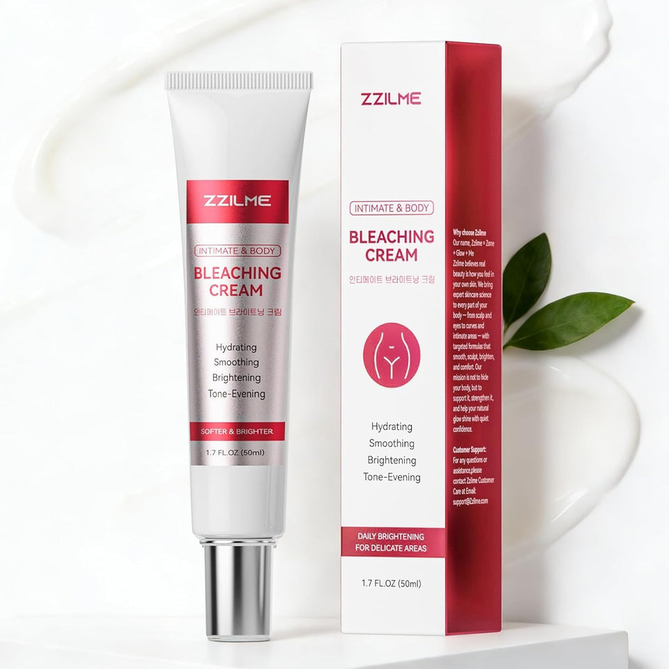 ZZILME front packaging showing cream tube and product benefits