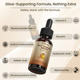 zzilme serum texture in palm highlighting hydrating non-greasy finish