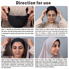 ZZUOMS close-up of micro-dot inner surface capturing baby hairs for secure hold